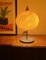 Lámpara de mesa Mid-Century moderna de vidrio en naranja de Alessandro Pianon para Vistosi, Italia, años 60, Imagen 9