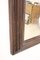 Antique Wall Mirror with Frame in Poplar Wood, 1880s 13