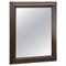 Antique Wall Mirror with Frame in Poplar Wood, 1880s, Image 1
