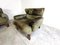 Vintage Modular Green Leather Sofa, 1960s, Set of 7, Image 6