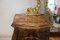 Vintage Gilded and Inlaid Walnut Bombay Dressing Table 11