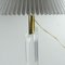 French Acrylic Column Table Lamp, 1990s 9