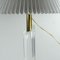 French Acrylic Column Table Lamp, 1990s, Image 9