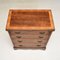 Antique Yew Wood Bachelors Chest of Drawers, 1920s, Image 7