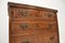 Antique Yew Wood Bachelors Chest of Drawers, 1920s 10