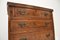 Antique Yew Wood Bachelors Chest of Drawers, 1920s, Image 10