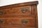 Antique Yew Wood Bachelors Chest of Drawers, 1920s 11