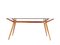 Mid-Century Italian Modern Beech Wood and Glass Dining Table from Isa, 1950s, Image 3