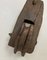 Antique Rustic Weathered Wooden Pulley with Rope, 1890s 7