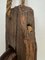 Antique Rustic Weathered Wooden Pulley with Rope, 1890s, Image 11