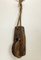 Antique Rustic Weathered Wooden Pulley with Rope, 1890s 2