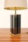 Lámpara de mesa vintage de latón, años 80, Imagen 3