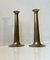 Mid-Century Fanfare Brass Candlesticks by Hans Bolling for Torben Ørskov, 1960s, Set of 2, Image 5