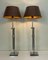 Extendable Chromed Brass Table Lamps, 1990s, Set of 2, Image 15