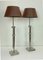 Extendable Chromed Brass Table Lamps, 1990s, Set of 2 13