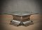 Mid-Century Steel and Glass Coffee Table by Francois Monnet, 1970s 9