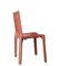 Modell 412 Stuhl aus Leder von Mario Bellini für Cassina, 1978 5