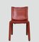 Model 412 Chair in Leather by Mario Bellini for Cassina, 1978 7