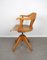 Architect's Swivel Armchair in Beech by Albert Stoll II for Albert Stoll / Waldshut, Germany, 1930s 13