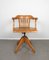 Architect's Swivel Armchair in Beech by Albert Stoll II for Albert Stoll / Waldshut, Germany, 1930s 2