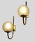 Wall Lamps attributed to Luigi Caccia Dominioni for Azucena, 1970s, Set of 2, Image 2