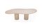 Organic Shaped Natural Plaster Dining Table by Isabelle Beaumont 7