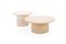 Natural Plaster Coffee Table by Isabelle Beaumont, Set of 2 4