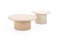 Natural Plaster Coffee Table by Isabelle Beaumont, Set of 2 1