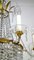 Brass and Lead Crystal Chandelier from Palwa, 1950s 17