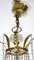 Brass and Lead Crystal Chandelier from Palwa, 1950s, Image 18