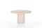 Round Natural Plaster Dining Table by Isabelle Beaumont 1
