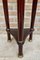 French Style Round Wood Pedestal Table or Plant Stand, 1950s, Image 6