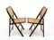 Chaises Pliantes en Rotin, 1970s, Set de 2 8