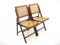 Rattan Folding Chairs, 1970s, Set of 2, Image 5