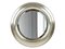 Round Brass & Nickel Plated Metal Mirrors, 1960s, Set of 2 2