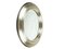 Round Brass & Nickel Plated Metal Mirrors, 1960s, Set of 2 6