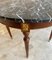 French Bronze Mounted Center, End or Sofa Table with Black Marble Top, 1940s 8