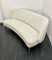 Scandinavian Mid-Century Modern Curved Sofa in Bouclé, 1940s 16