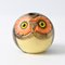 Art Deco Alabaster Owl Pen Stand, 1960s 1