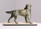 Jules Moigniez, Perro de caza con faisán, Principios del siglo XX, Escultura de zinc, Imagen 5