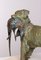 Jules Moigniez, Perro de caza con faisán, Principios del siglo XX, Escultura de zinc, Imagen 4