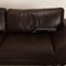 Releve Leather Corner Sofa in Dark Brown from Natuzzi 4
