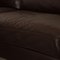 Releve Leather Corner Sofa in Dark Brown from Natuzzi 3