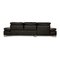 Leather Corner Sofa in Black from Willi Schillig 9