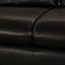 Leather Corner Sofa in Black from Willi Schillig 4