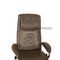 Poltrona James in pelle grigio talpa con sgabello di Stressless, Immagine 5