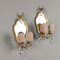 Wall Lamps with Mirrors, Set of 2 1