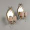 Wall Lamps with Mirrors, Set of 2, Image 1