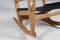 Rocking Lounge Chair attributed to Hans J. Wegner for Getama, 1970s, Image 4