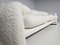 Three-Seater Sofa in Cream Bouclé by Vico Magistretti for Cassina, 1970s, Image 7